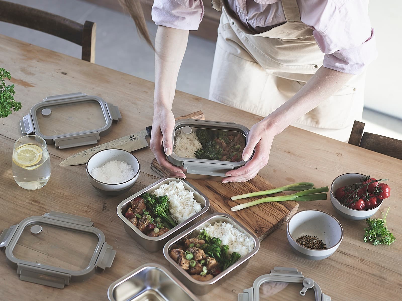 SEIDO lunchbox meal prep